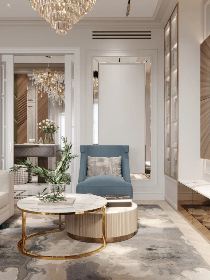 Элегантная квартира с волшебной детской комнатой