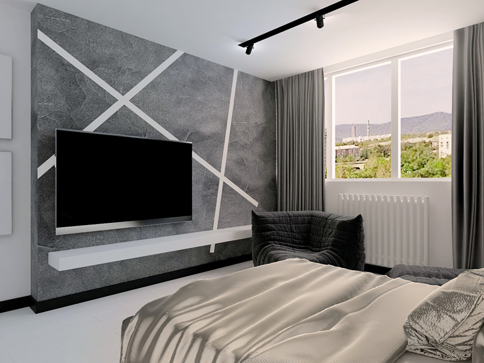 Комфорт и изящество черно-белого интерьера