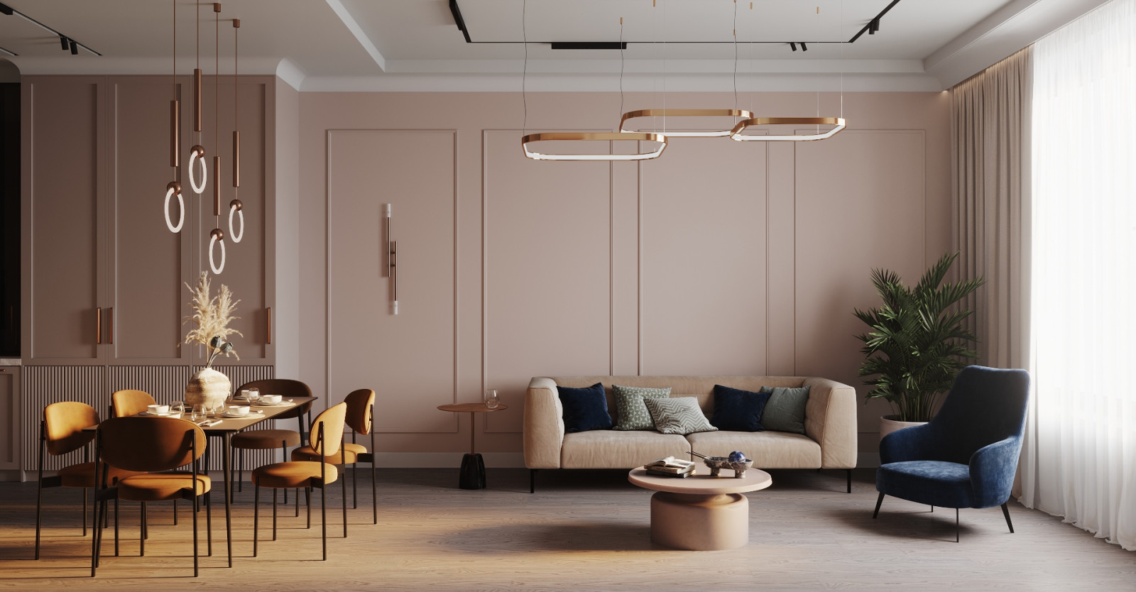 Современная классика в сиреневых тонах