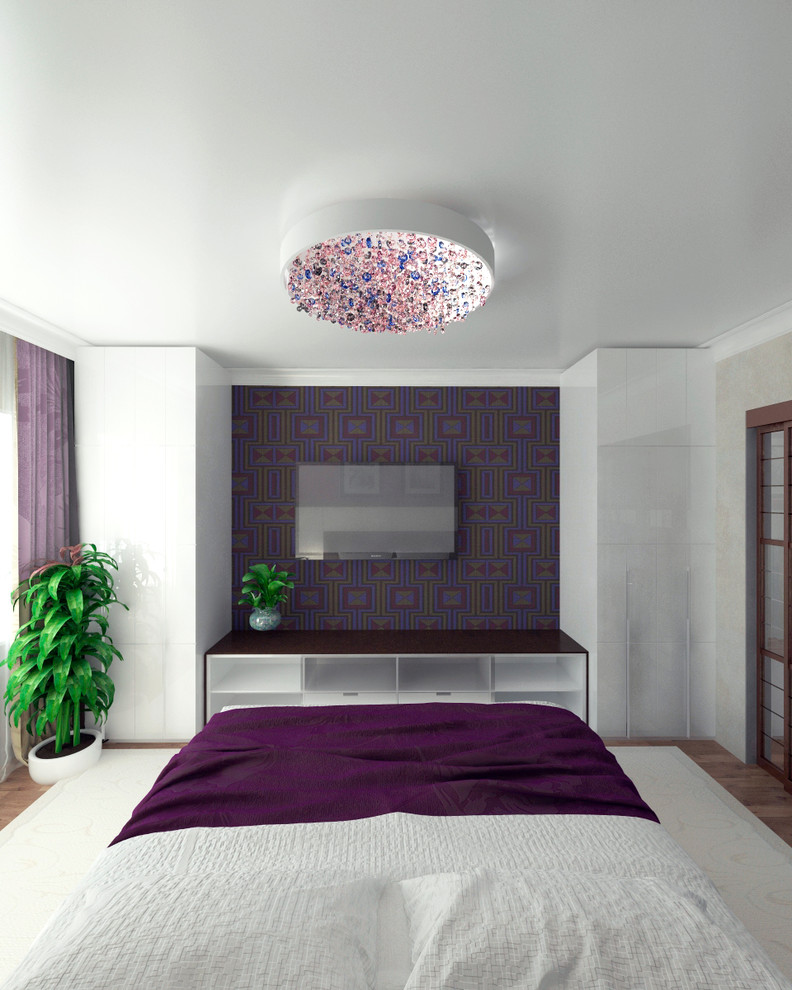 Сиреневая спальня