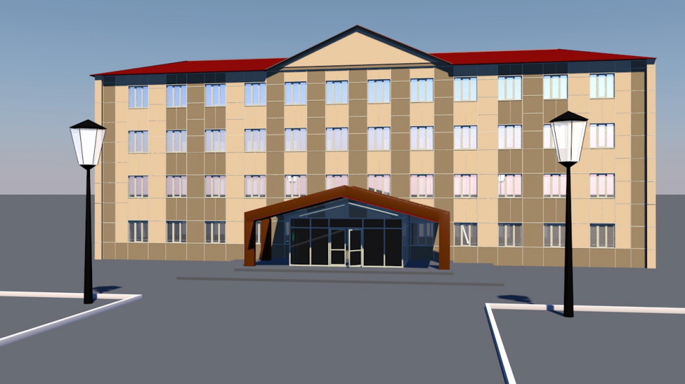 Обложка проекта: Эскизный проект входной группы офисного здания