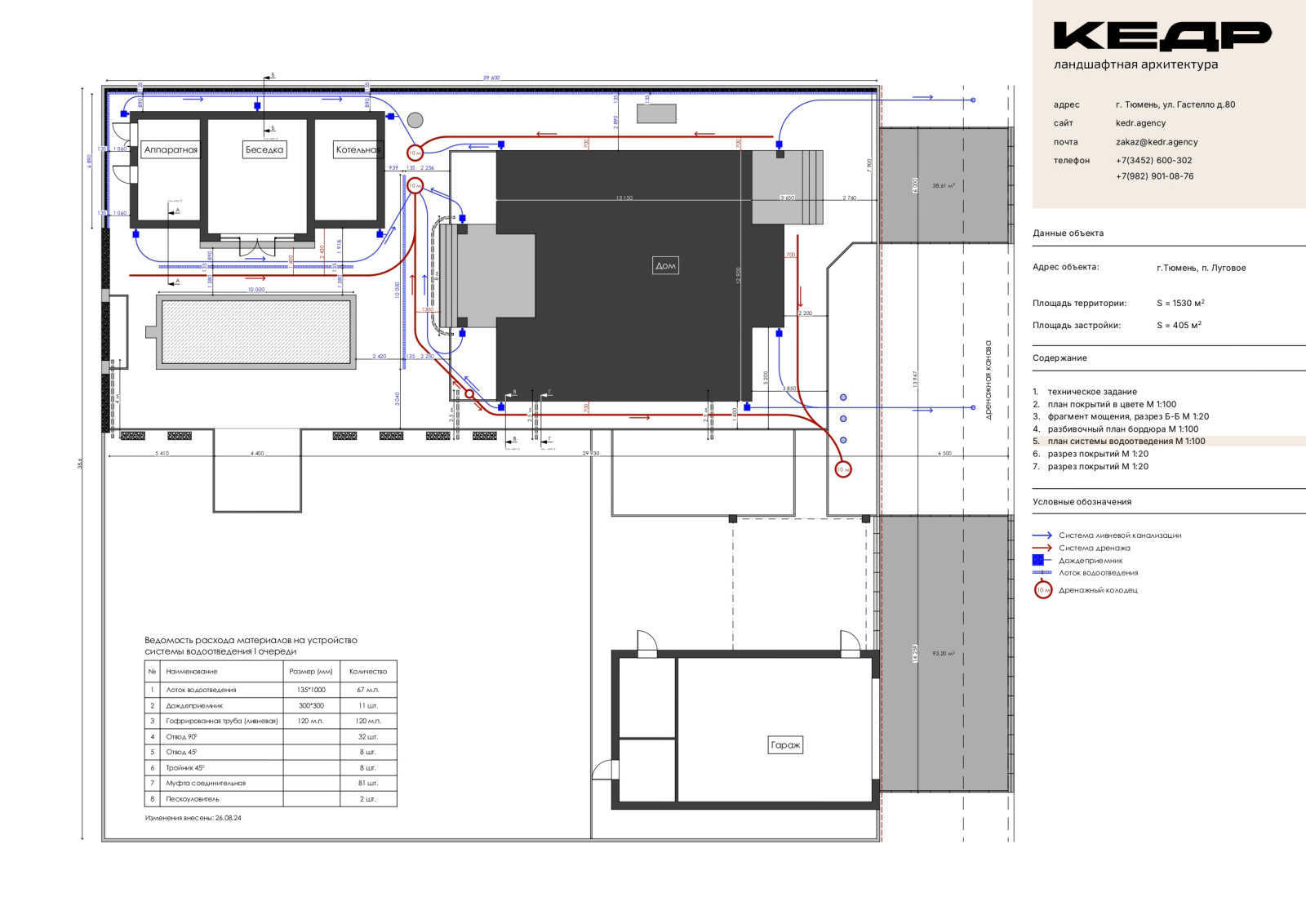 Проект мощения