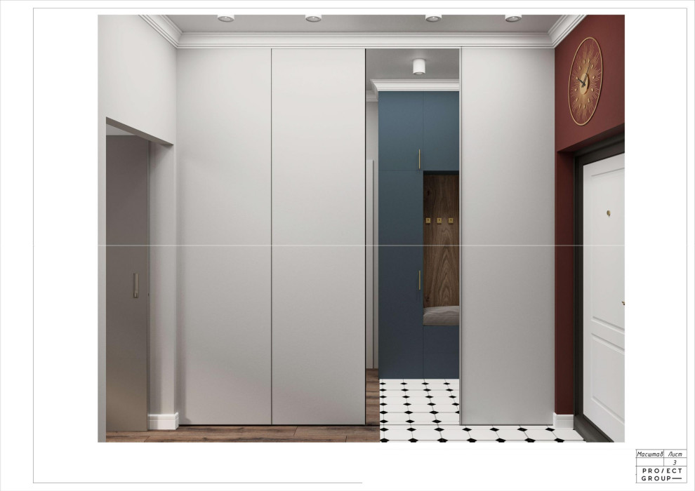 Проект В ЖК Ривер парк 40 м2