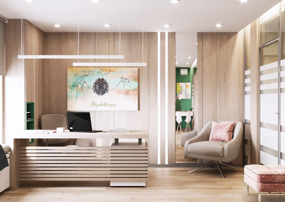 Обложка проекта: интерьер центра развития