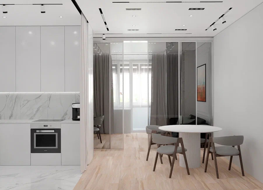 Ремонт квартиры 58 м2 для мужчины