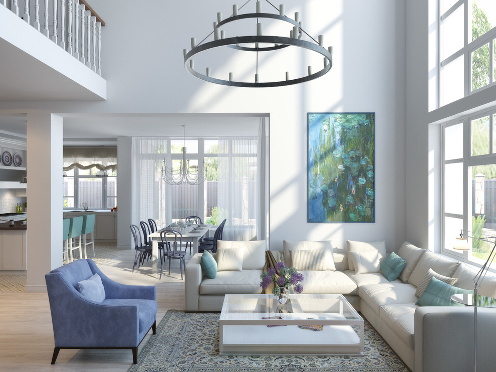 Обложка проекта: Частный дом в деревне Орлино. 350м