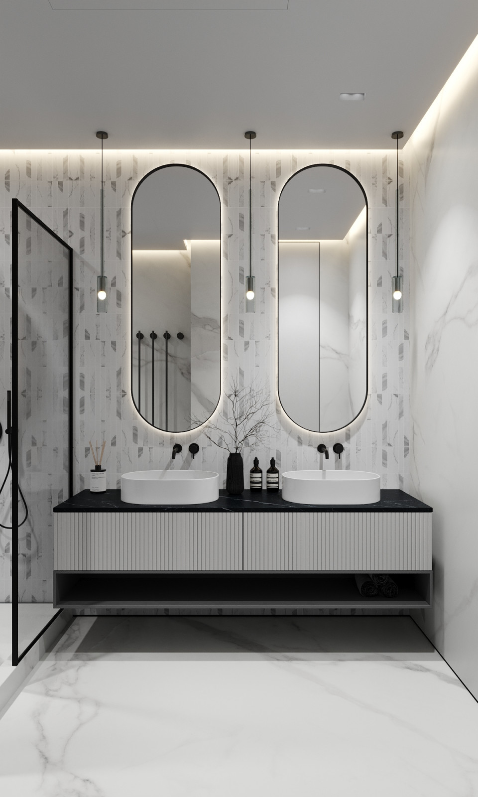 Дизайн интерьера квартиры в современном стиле в ЖК Небо