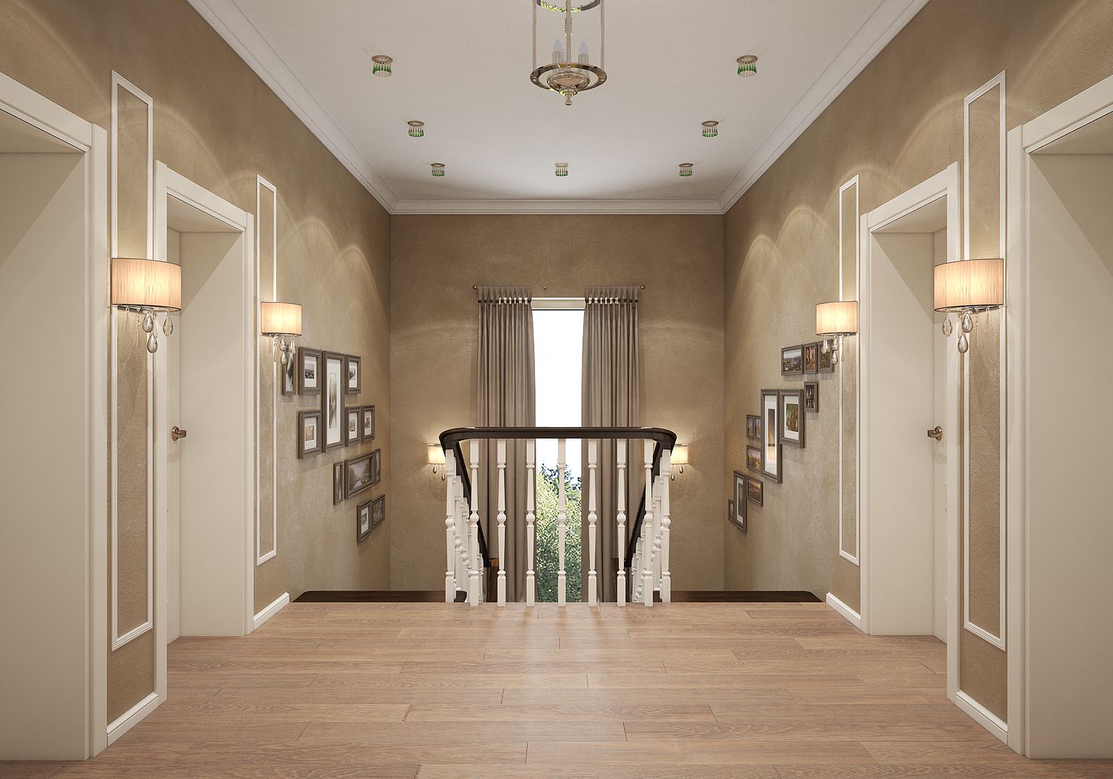 Коттедж 215 м2 в стиле неоклассика