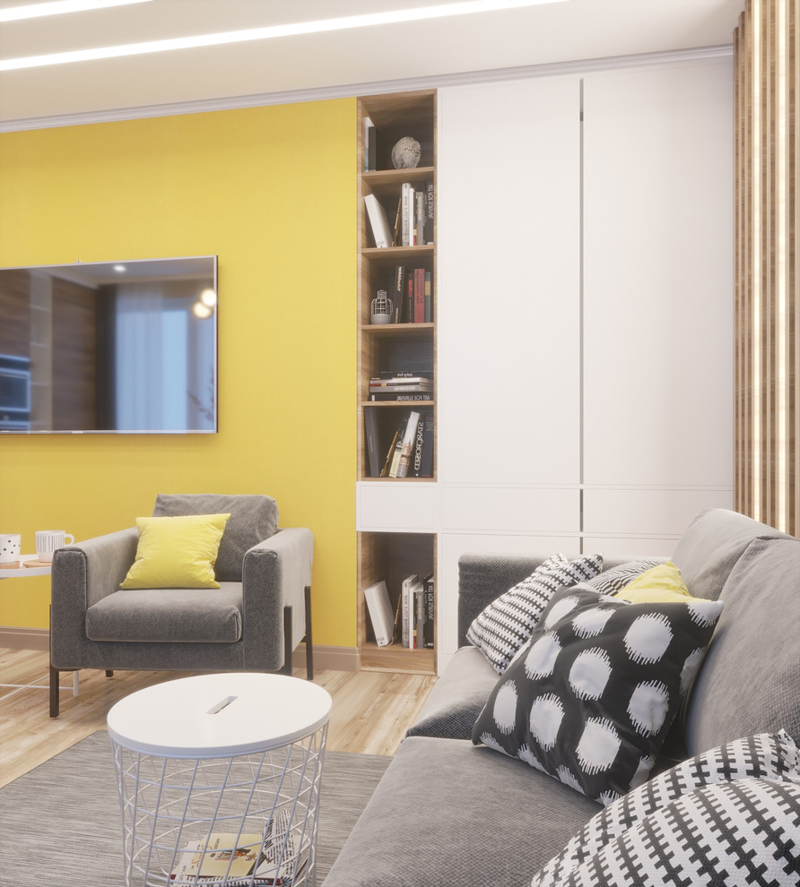 Квартира молодой семьи в современном стиле