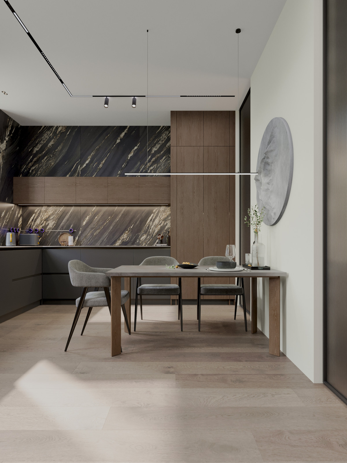 Загородный Дом Кухня