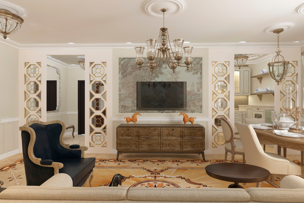 Столовая в английском стиле