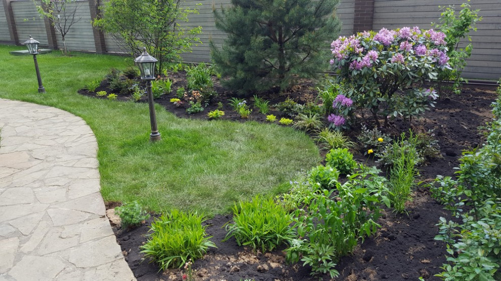 Как правильно: Устроить цветник… на картоне