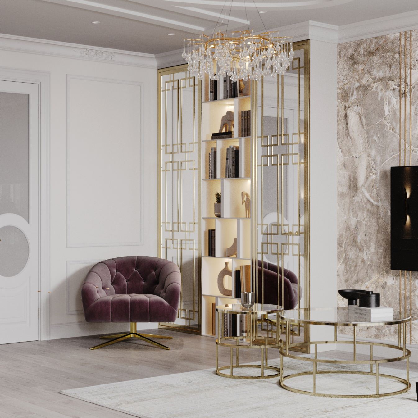 Дизайн интерьера квартиры ЖК Ленинград