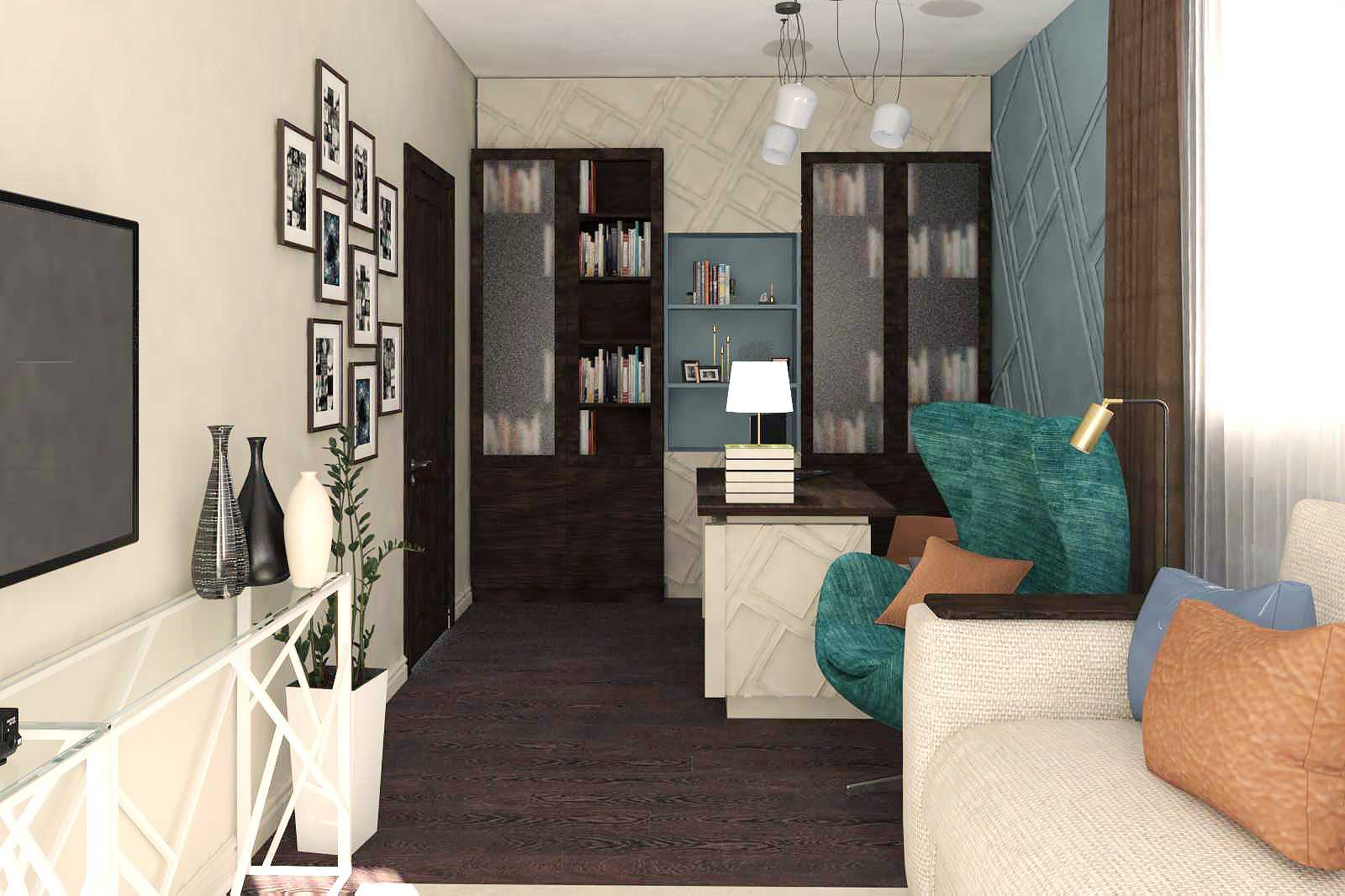 Кабинет в частном доме