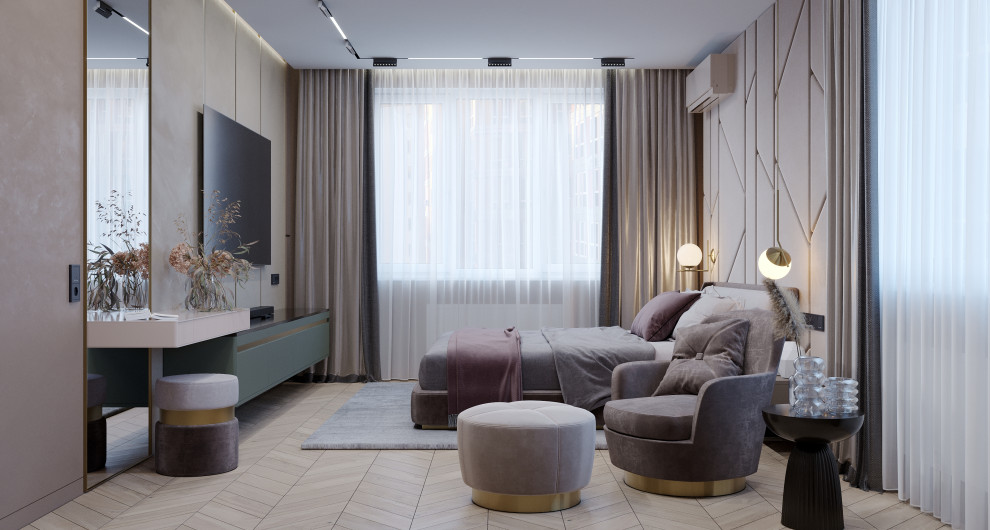 Проект оформления интерьера квартиры 90 кв.м.