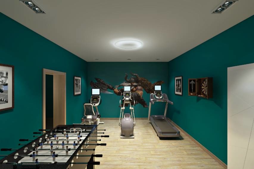 Интерьер загородного дома в Подмосковье.