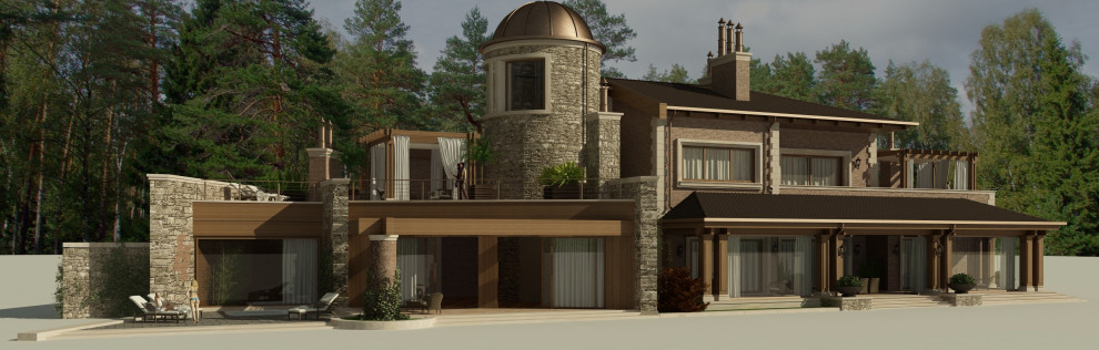 Дом в стиле шале