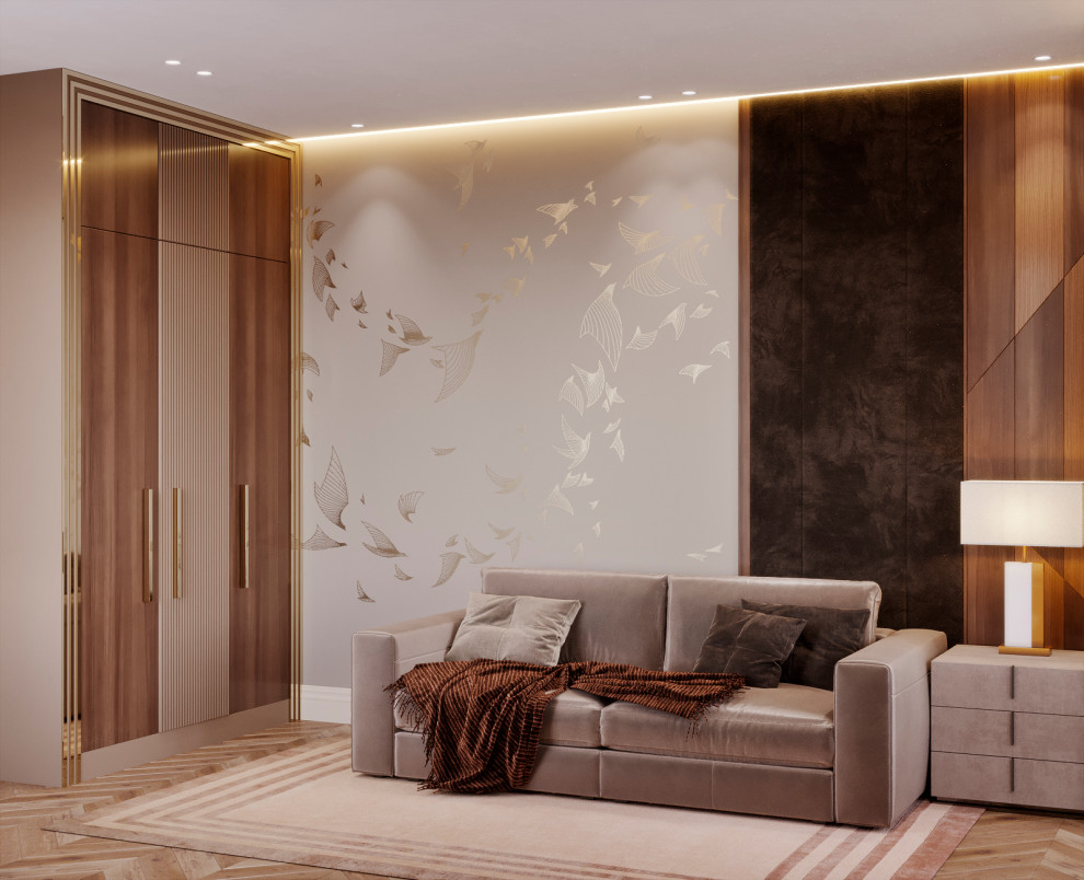 ДИЗАЙН ИНТЕРЬЕРА КВАРТИРЫ В ЖК РОДНОЙ ГОРОД. ВОРОНЦОВСКИЙ ПАРК, 114 КВ.М