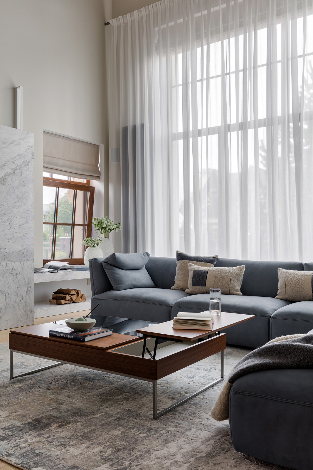 Houzz тур: Дом под Петербургом с потайной лестницей