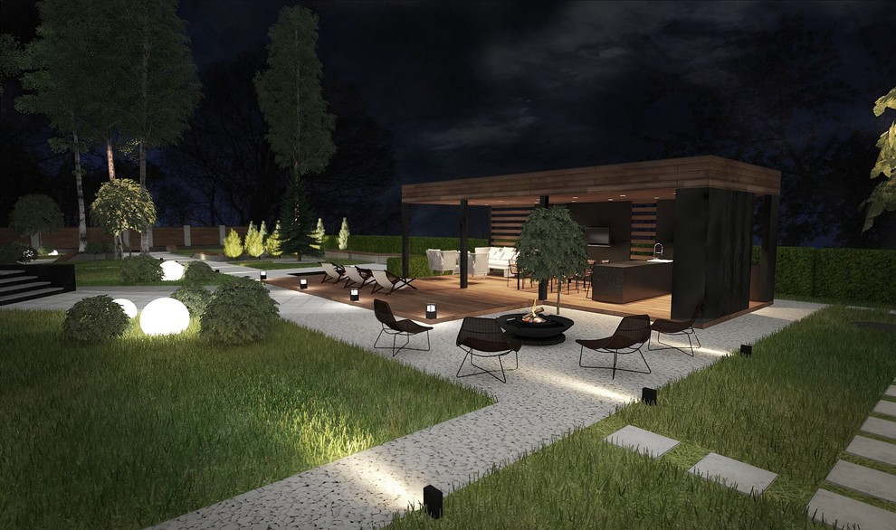 Частный проект загородного дома