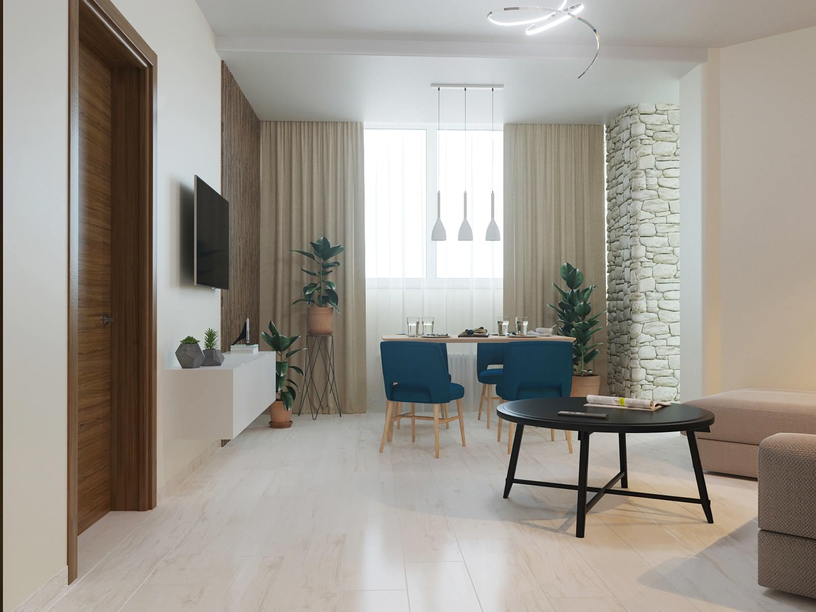 Квартира в ЖК Ленинский парк - 56 кв.м