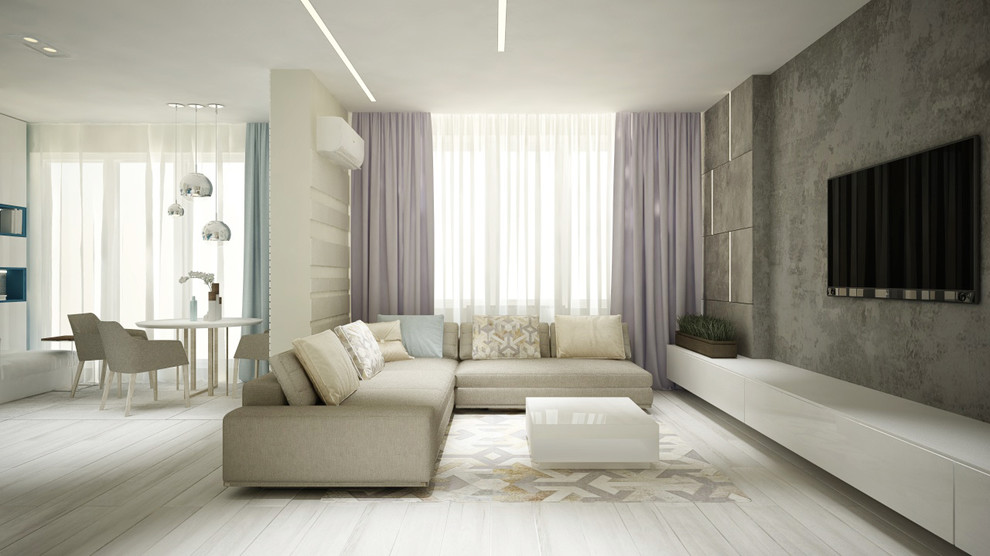 Проект двух-комнатной квартиры в ЖК Парковый