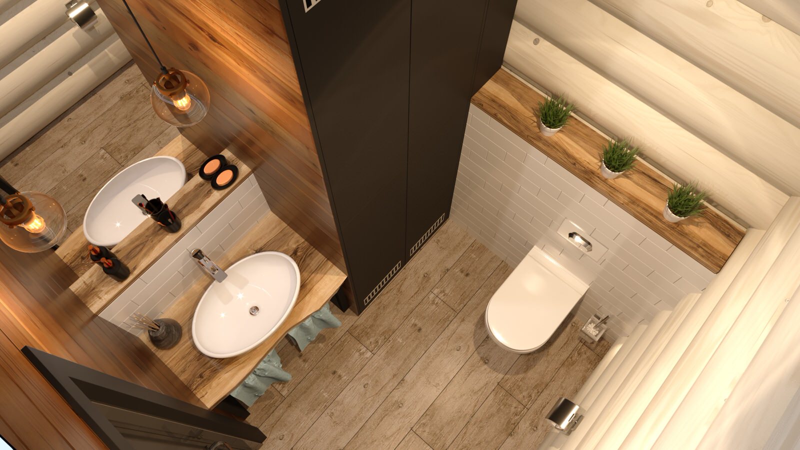 Обложка проекта: Дом-баня