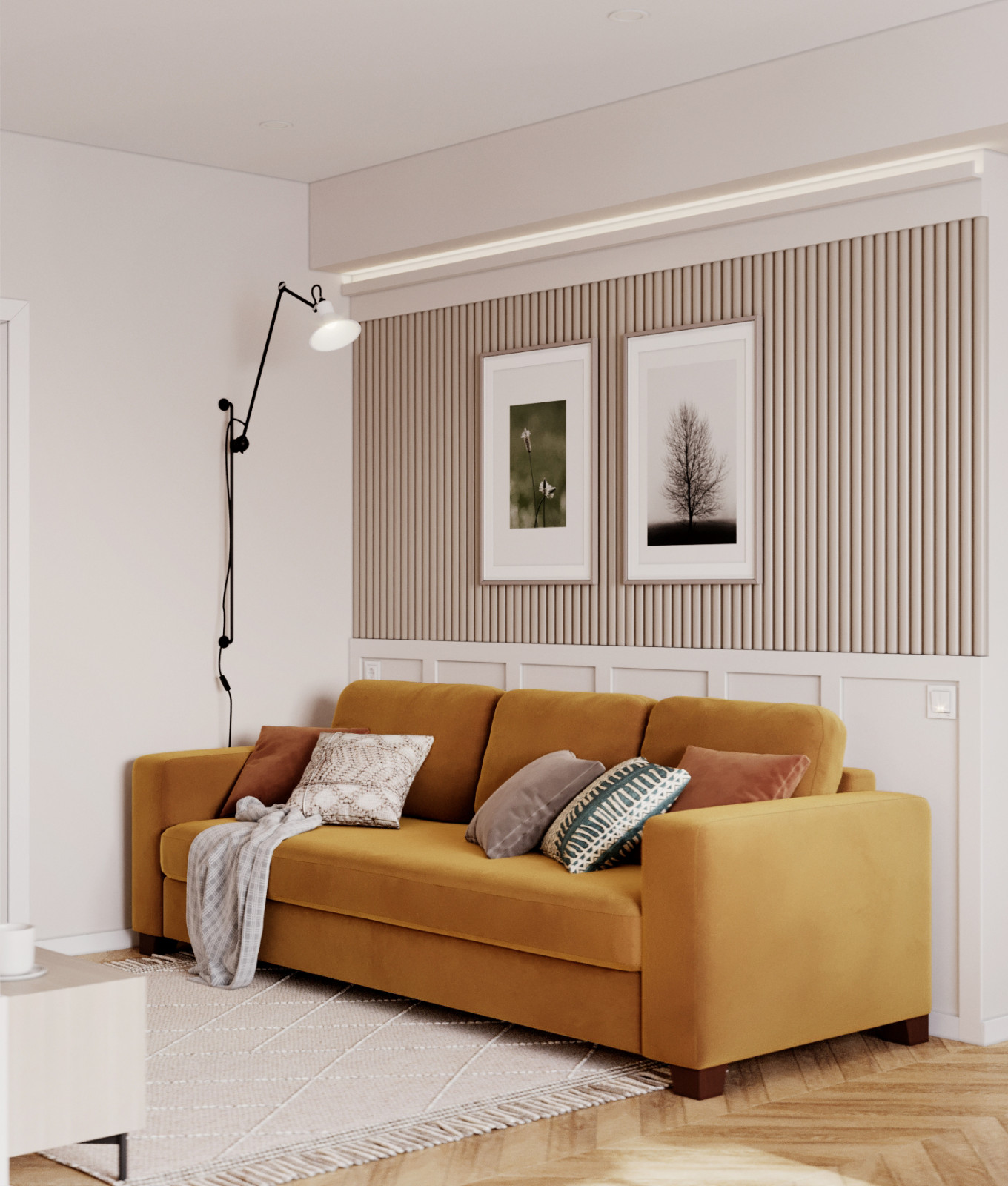 Сканди в ЖК "Серебрянный бор"