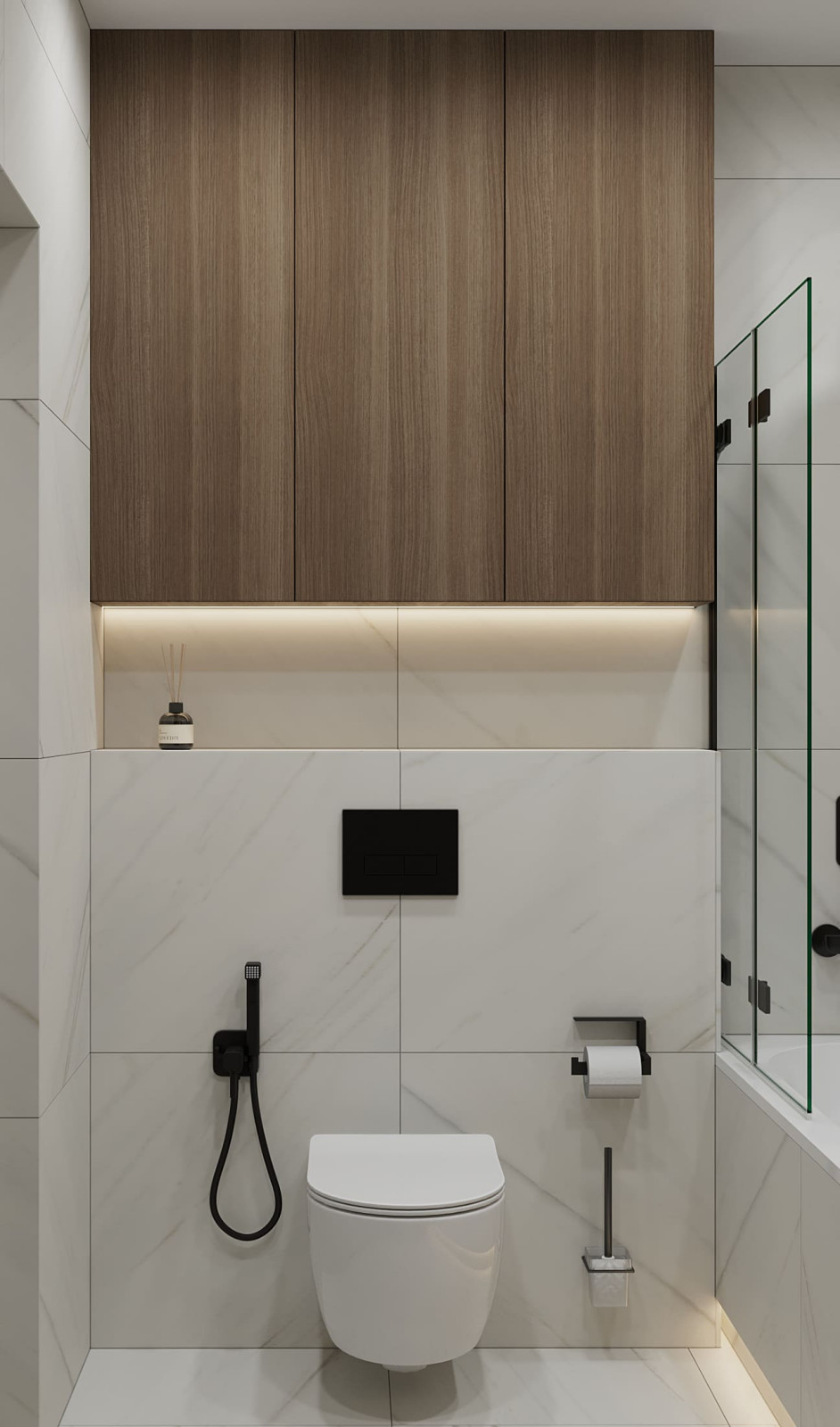 Дизайн-проект квартиры для семейной пары в современном стиле