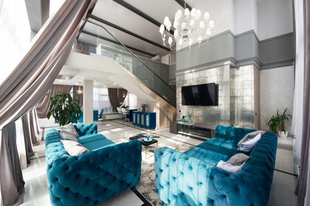 Городская квартира и баня, Дизайнер Евгения Лазарева