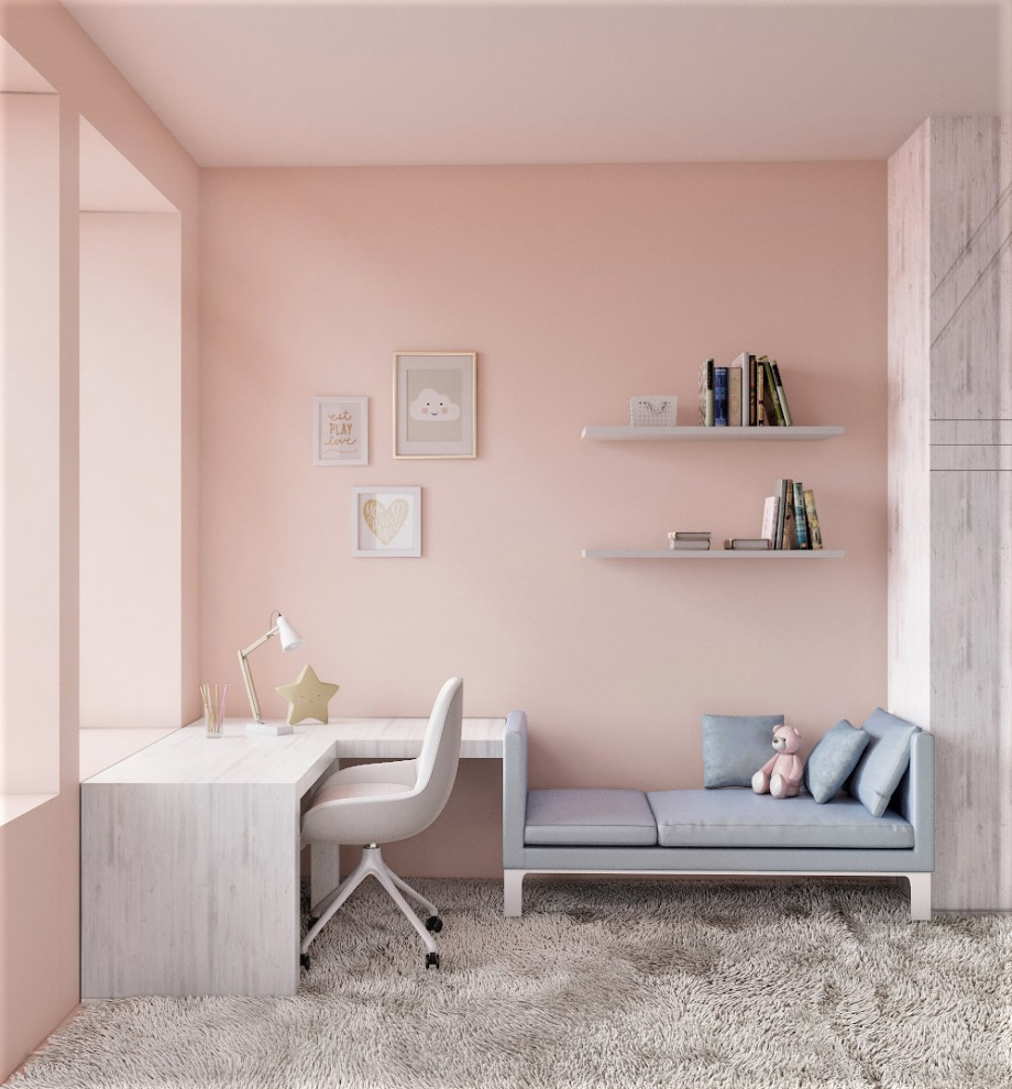 Обложка проекта: Детская: г.Москва, М.Кисловский пер.140м2