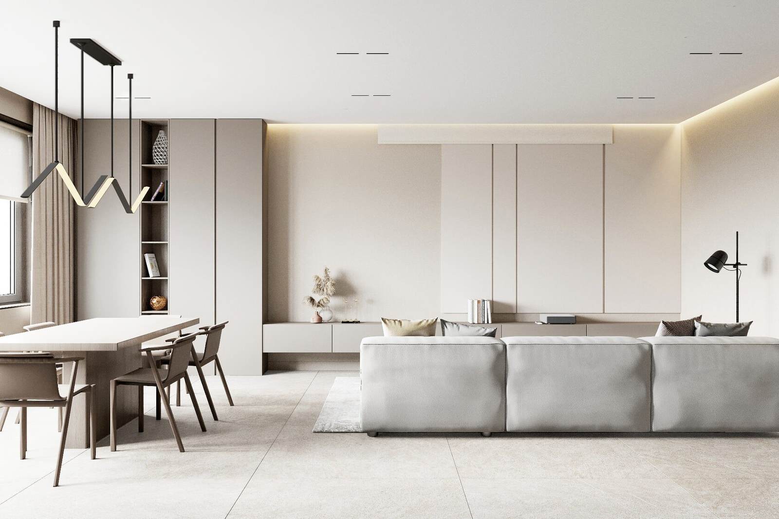 Кухня-гостиная - 45 м2