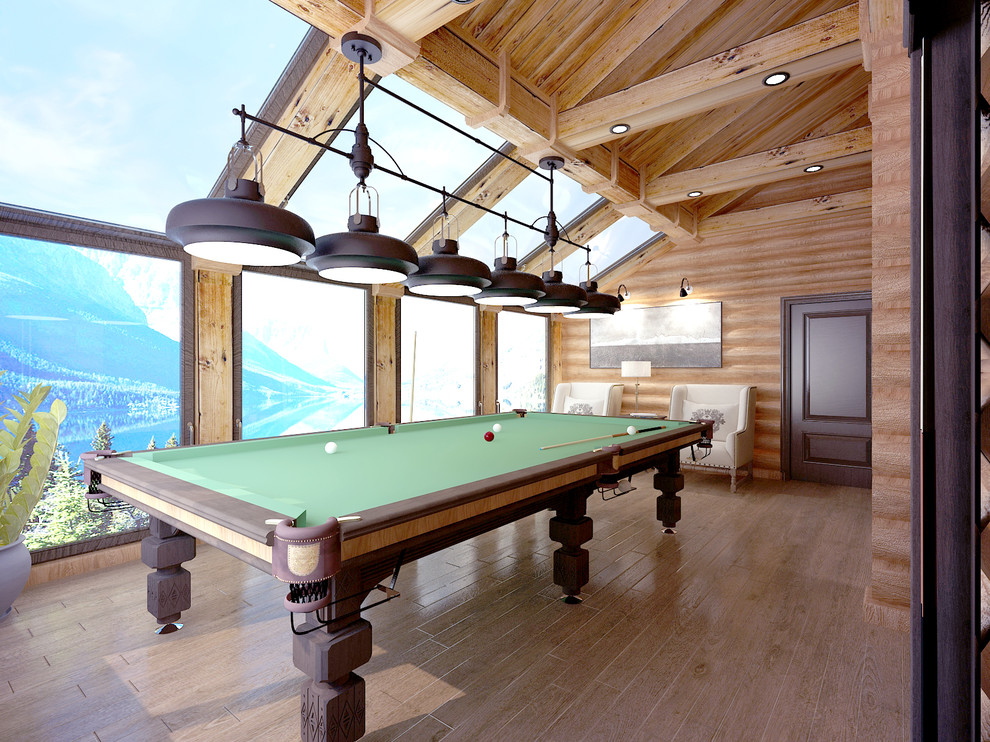 Лесной домик в стиле кантри