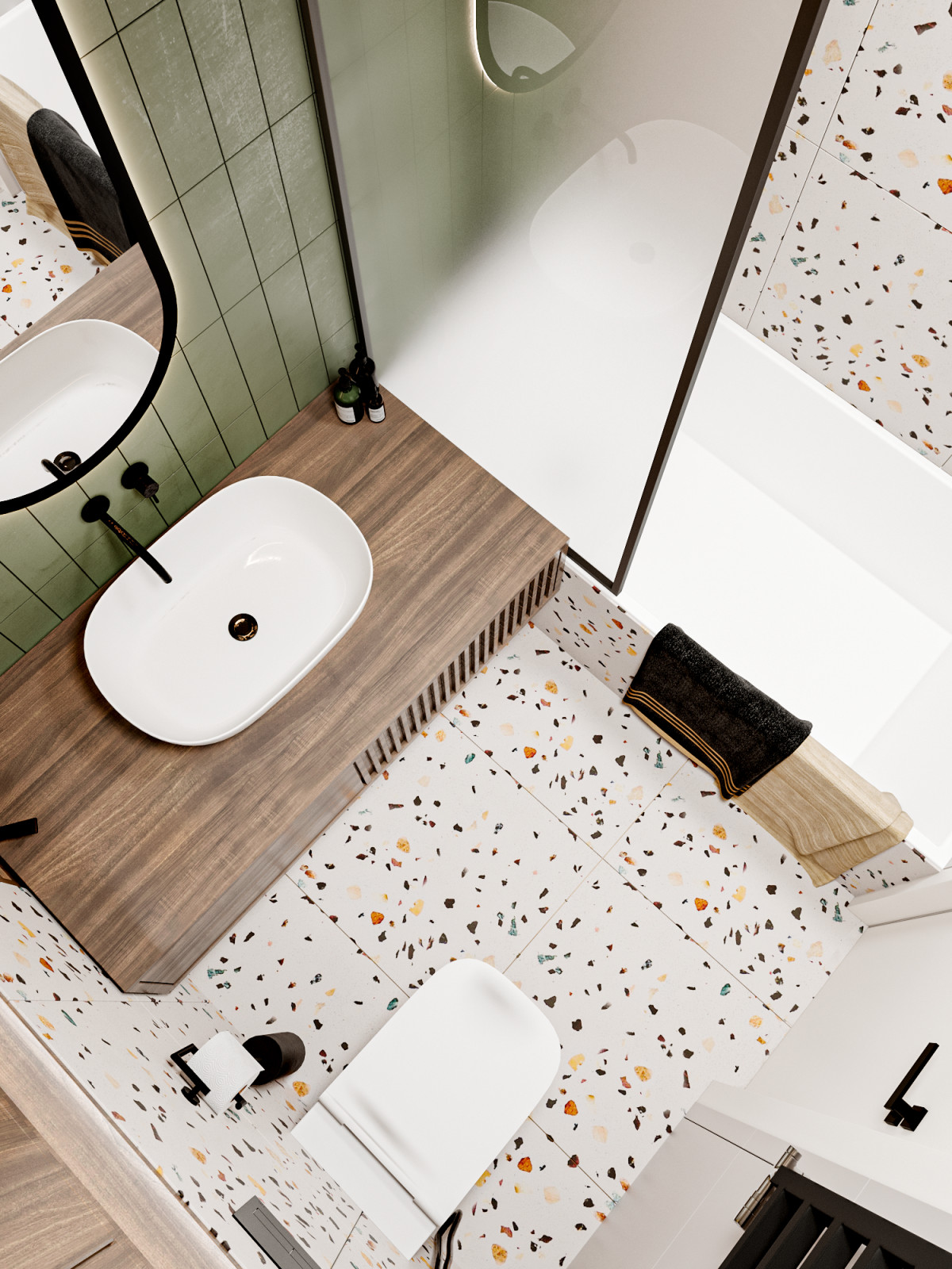 Трехкомнатная квартира 88м2