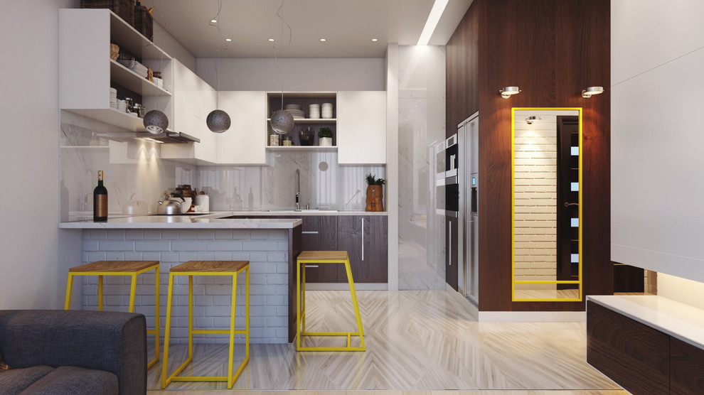 Дизайн квартиры "Созвучие культур"