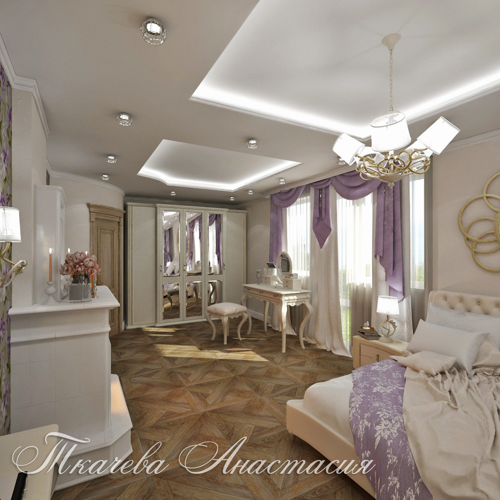 Спальни в доме на Красной поляне