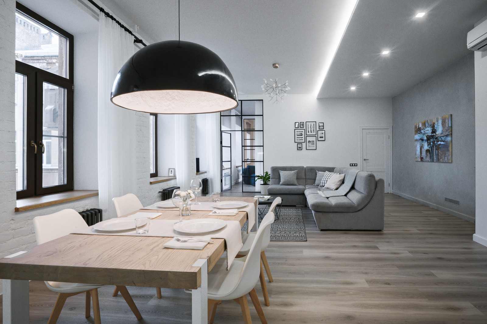 Houzz тур: Квартира, которую дизайнер красил сам