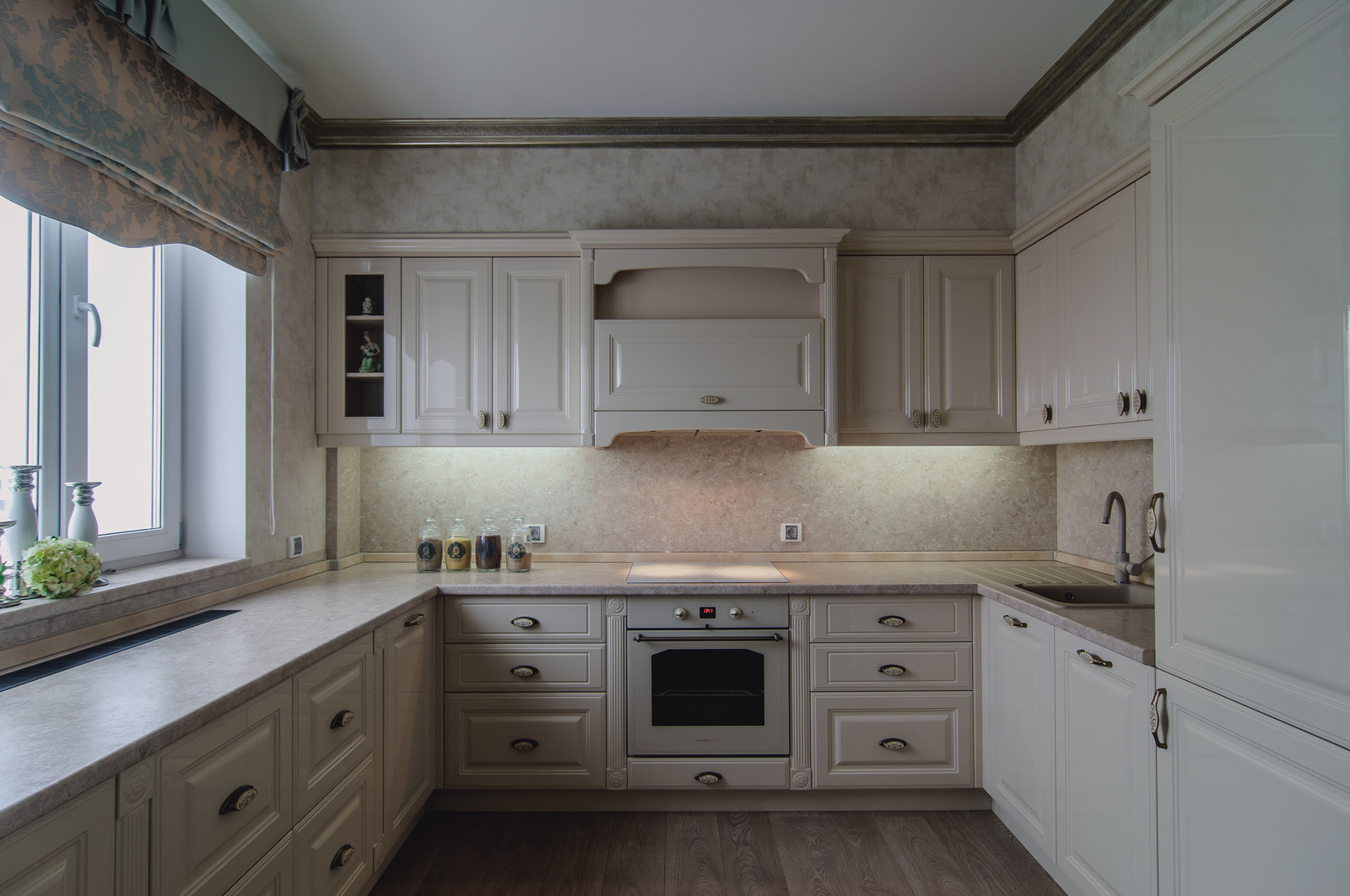 Трехкомнатная квартира в классике