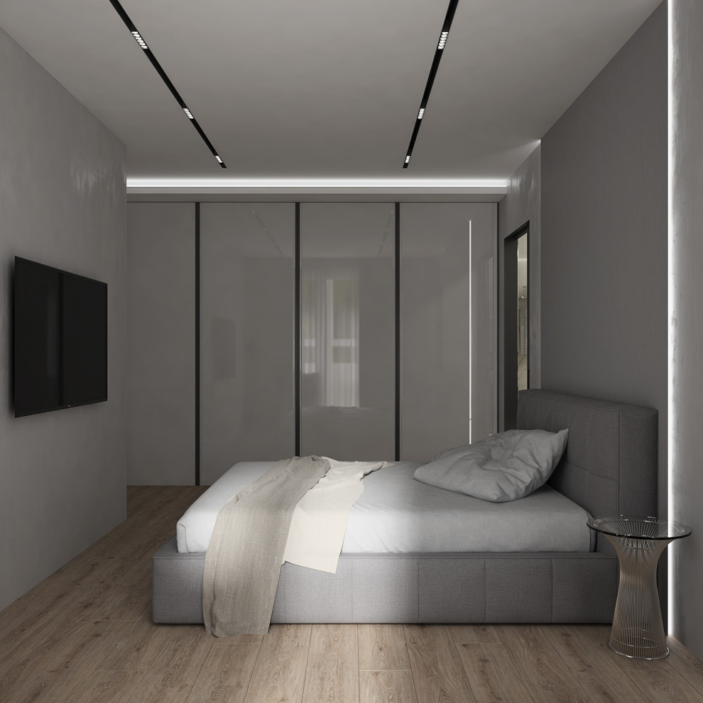 Этюд в теплых тонах: 4-комнатная квартира 106 м2