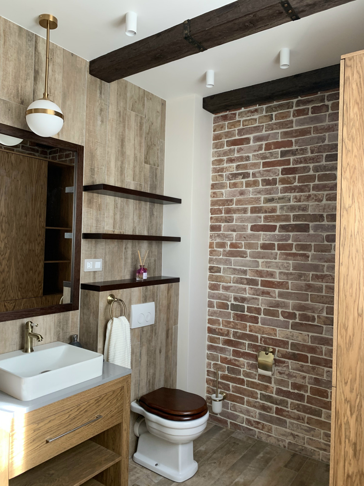 Ванная в загородном доме М. Седельниково