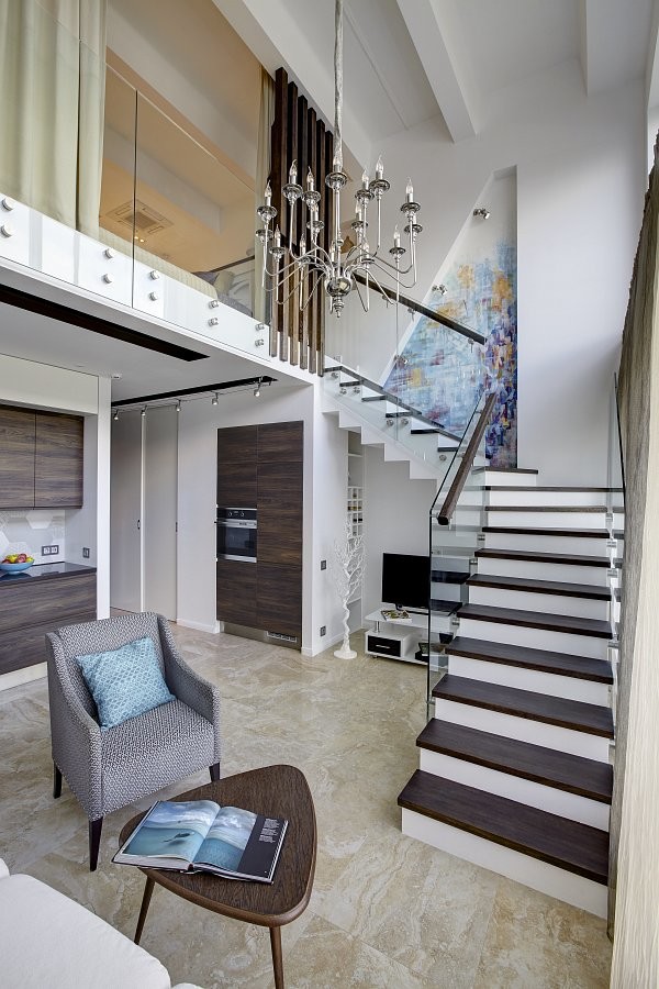 Двухуровневая квартира в ЖК TriBeCa Apartments