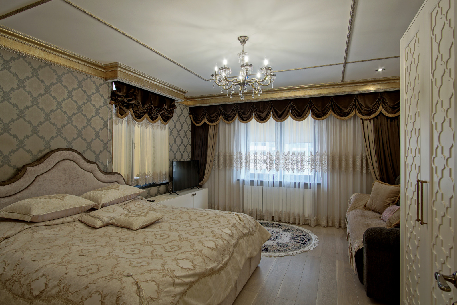 ГОТОВЫЙ РЕМОНТ КВАРТИРЫ 260 КВ.М В ЖК "ТУРГЕНЕВ" Г.КРАСНОДАР