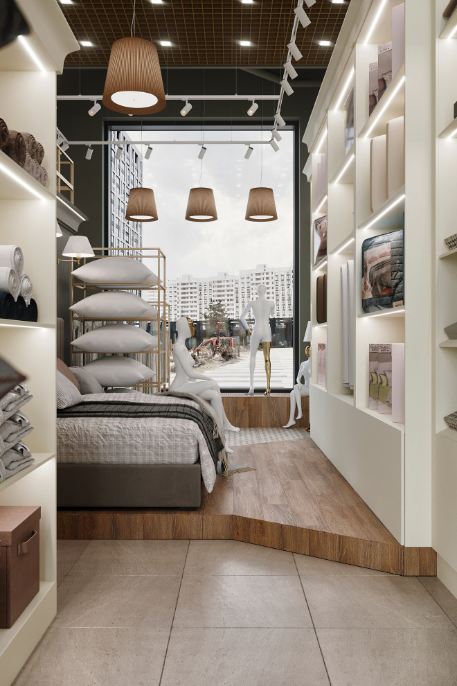 Интерьер магазина домашнего текстиля "ETWAS" - 58,6 кв.м.