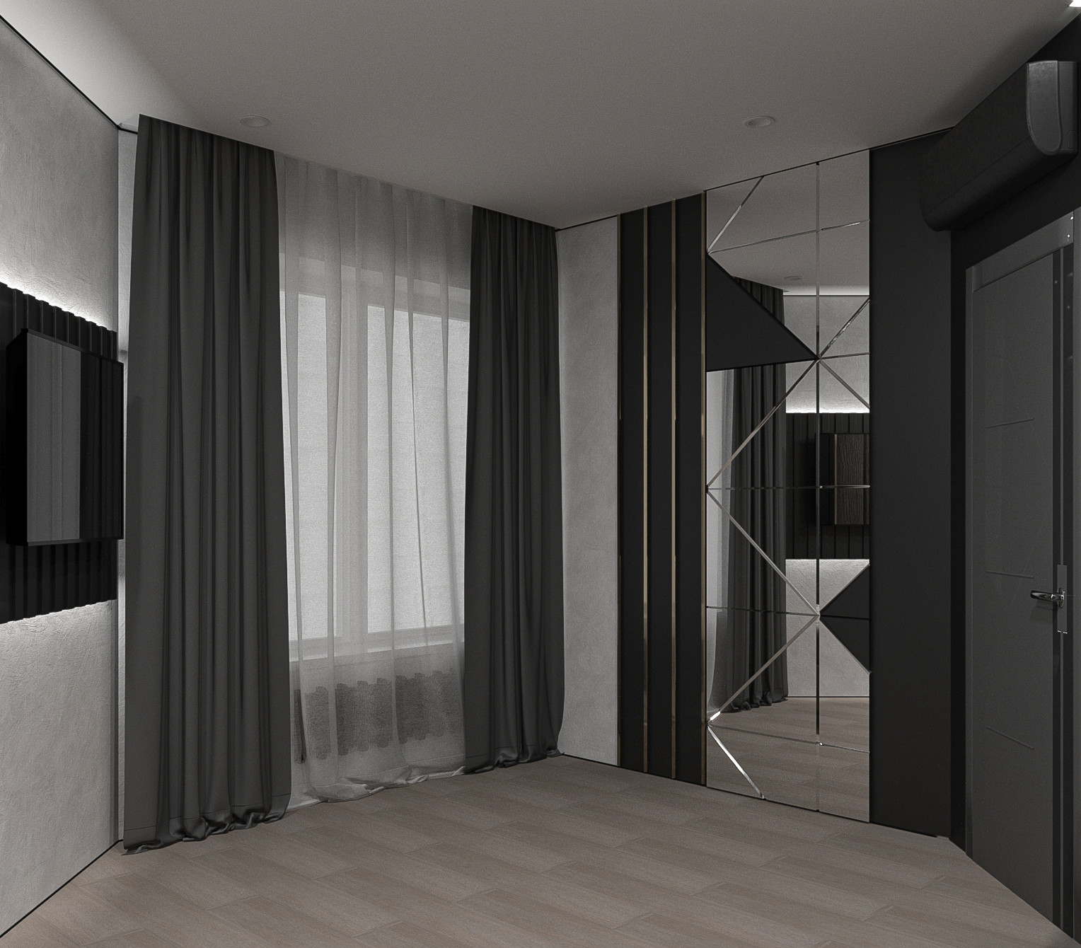 Проект квартиры в современном стиле