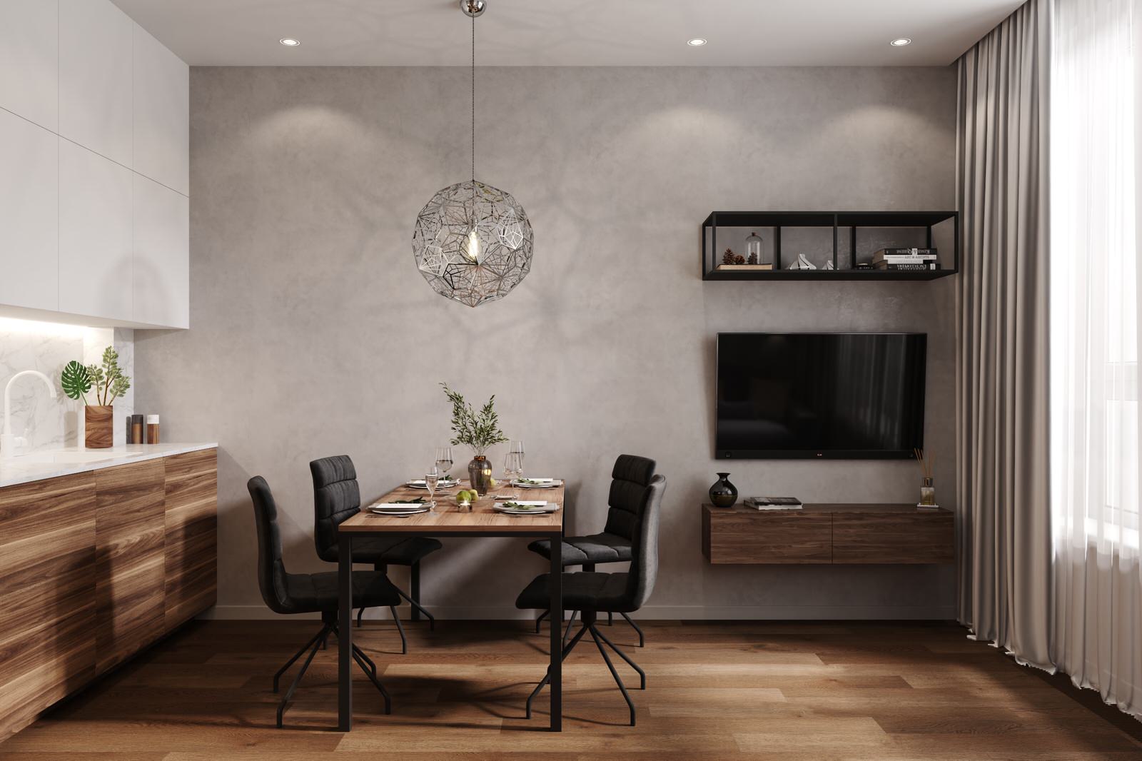 Квартира 71 кв.м. в современном стиле в ЖК «Сердце столицы».