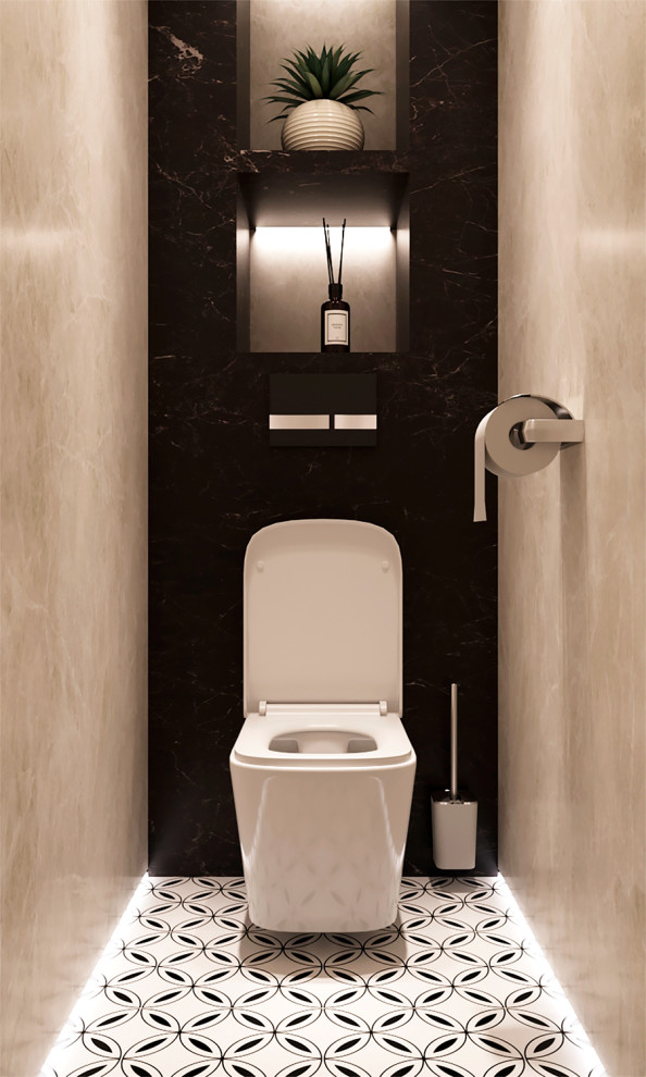 Обложка проекта: 3D-визуализация санузла