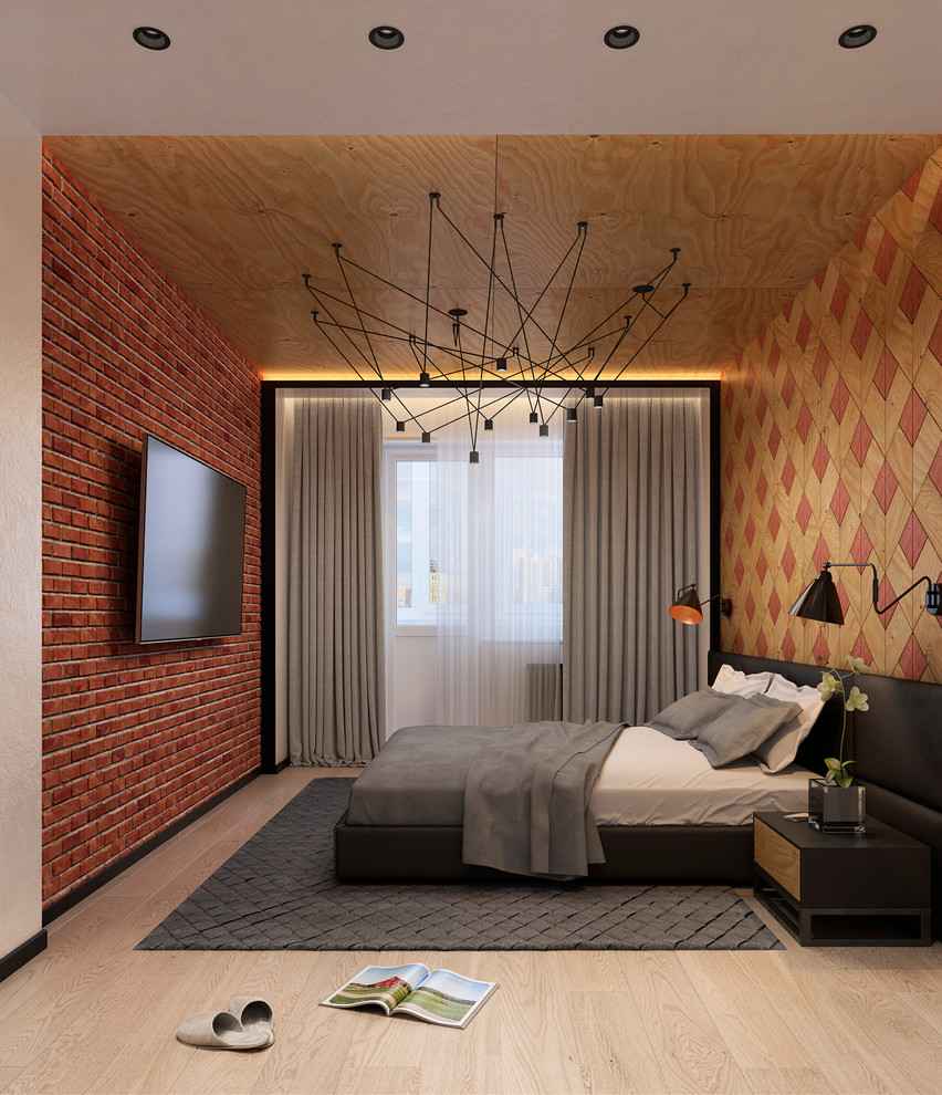 Кирпич, бетон и фанера