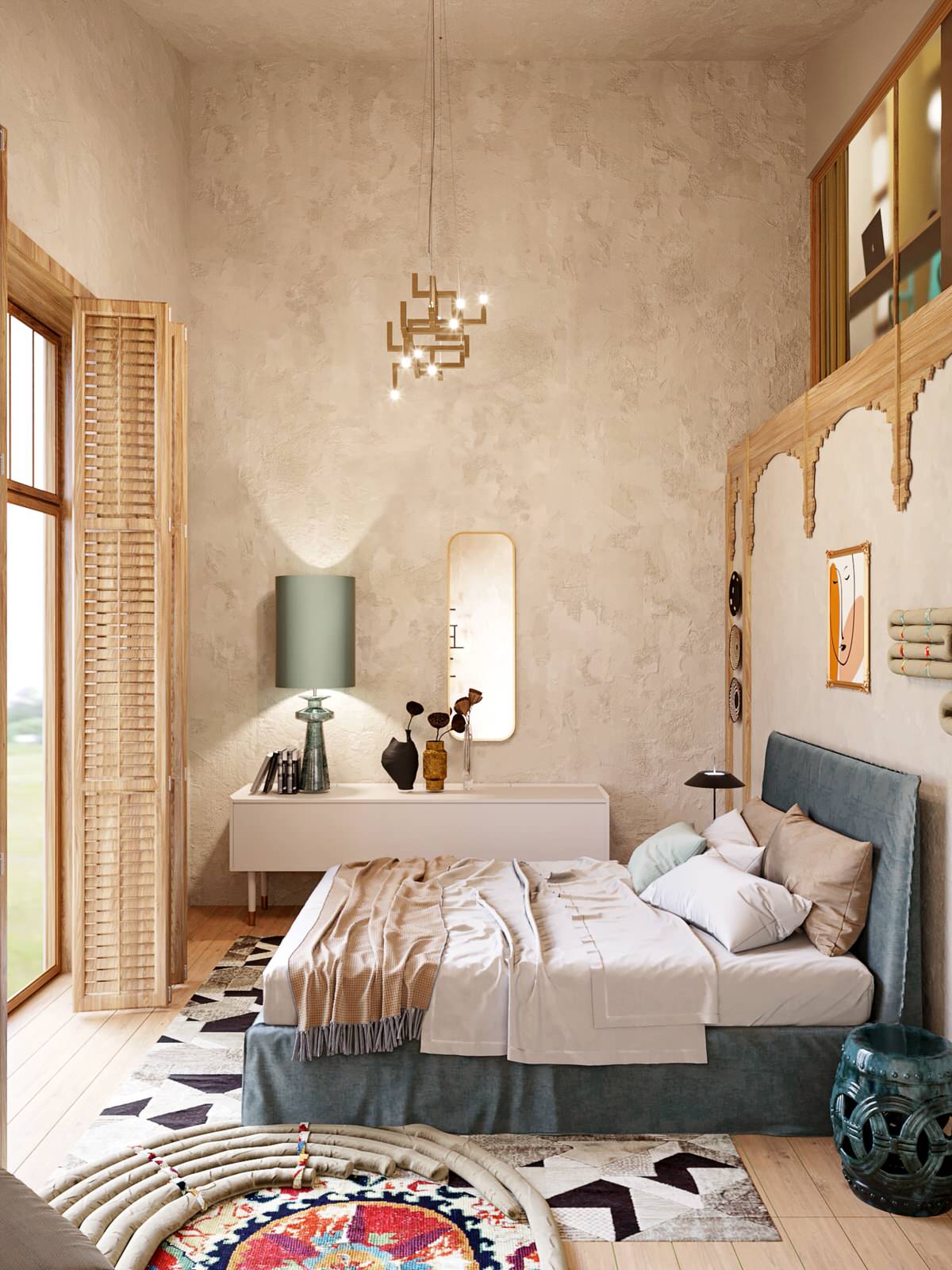 Спальня. Квартира в ЖК "Ангелово"