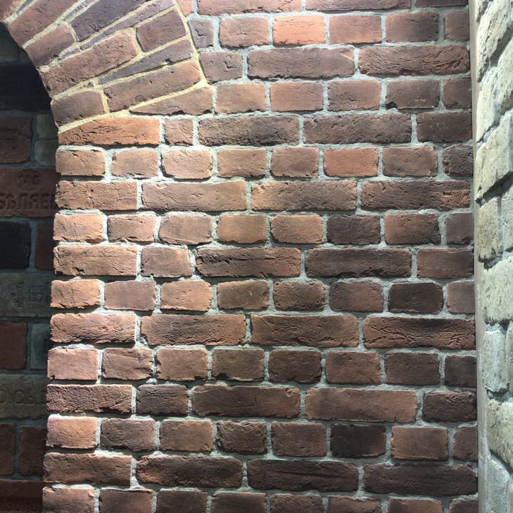 Монтаж клинкерного кирпича