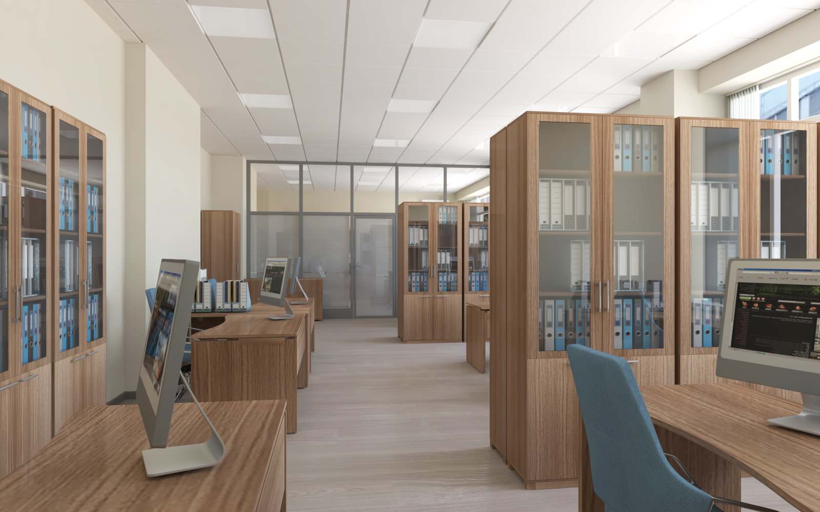 г.Москва, интерьер Офиса, м.Алексеевская